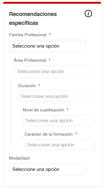 Captura del menú esquerra de la guia metodològica